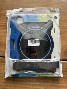 Heavy Duty Protective Tablet Case with Hand Strap and Stand